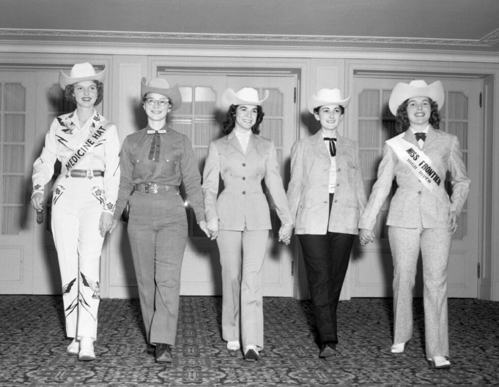 Miss Rodeo Queen contestants