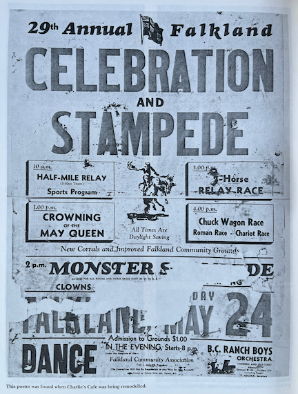 Falkland Stampede poster